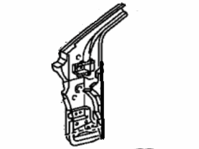 Toyota 61108-48030 Reinforce Sub-Assy, Front Body Pillar, Lower RH