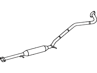 Toyota Highlander Exhaust Pipe - 17420-20350