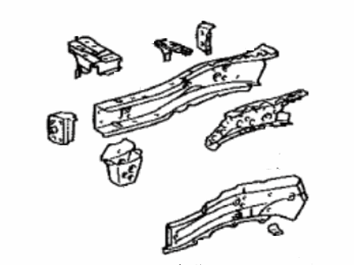 Toyota 57102-48903 Member Sub-Assy, Front Side, LH