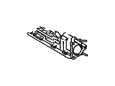 Toyota 16323-20020 Housing, Water Inlet