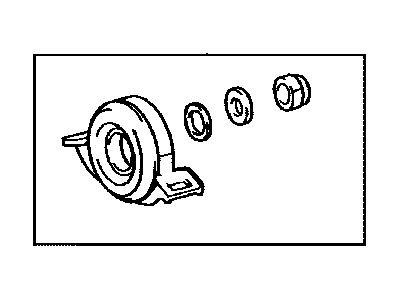 Toyota 37230-29015 Bearing Assembly, Center Support