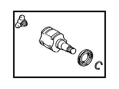 2008 Toyota Highlander CV Joint - 42360-21010