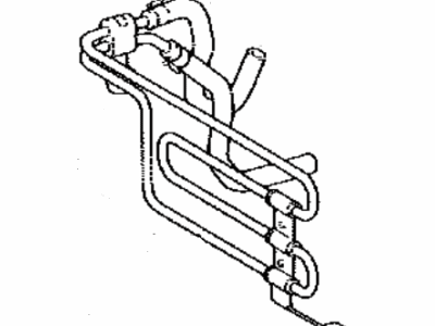 Toyota 44402-48031 Cooler Sub-Assembly, Power Steering Oil