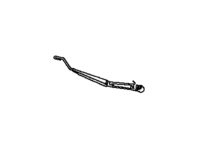 Toyota 85211-48050 Front Windshield Wiper Arm, Right