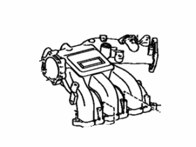 Toyota 17109-62012 Tank, Intake Air Surge