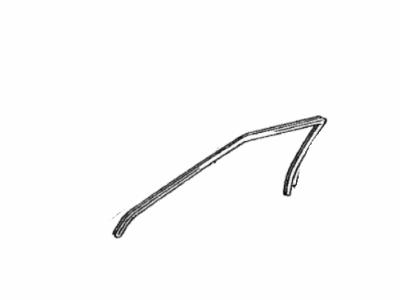 Toyota 62311-03010-D0 Weatherstrip, Front Door Opening Trim, RH