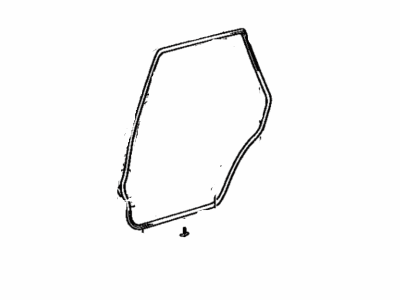 1991 Toyota Camry Door Seal - 67871-03010