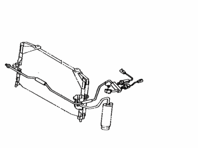 1989 Toyota Camry A/C Hose - 88710-03010