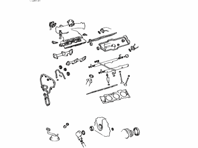 Toyota 04111-74190 Gasket Kit, Engine Overhaul