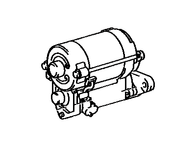 1991 Toyota Camry Starter Motor - 28100-03010