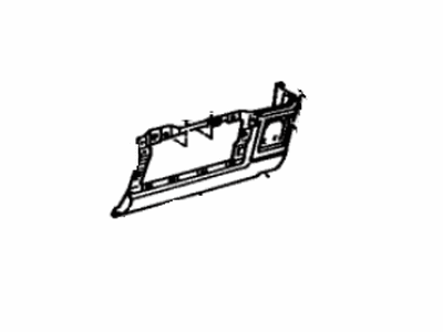 Toyota 55402-03010-D0 Pad Sub-Assy, Instrument Panel, Lower RH