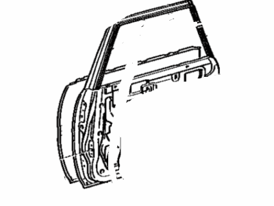 Toyota 67004-03010 Panel Sub-Assy, Rear Door, LH