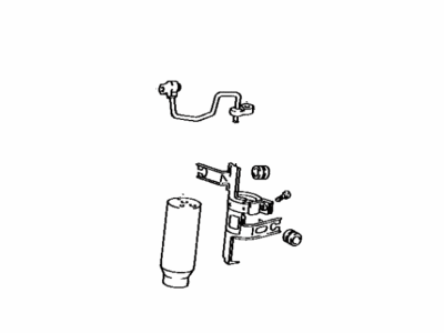 Toyota Camry A/C Accumulator - 88470-03010