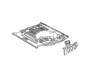 1991 Toyota Camry Floor Pan - 58301-03010