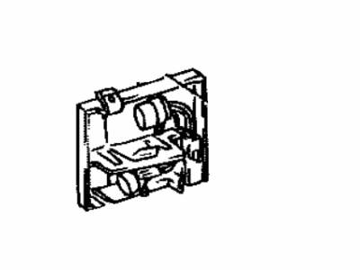 Toyota 81565-03020 Socket & Wire Sub-Assy, Rear Combination Lamp, LH