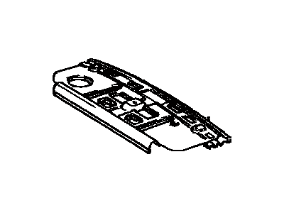 Toyota 64101-03020 Panel Sub-Assy, Upper Back