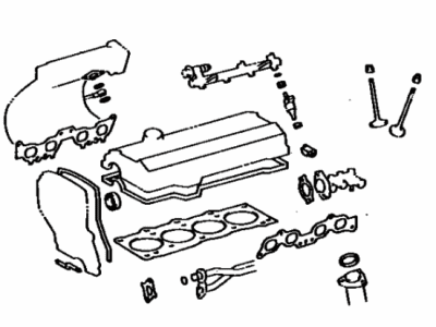 Toyota 04112-62021 Gasket Kit, Engine Valve Grind