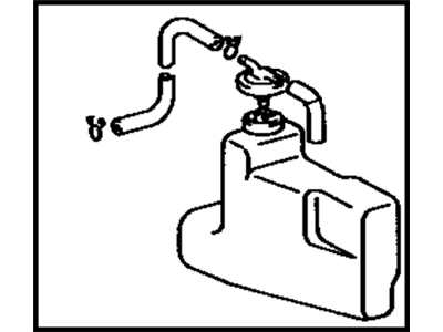 Toyota 16470-74041 Tank Assy, Radiator Reserve