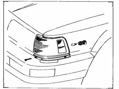 Toyota 81610-03010 Lamp Assy, Parking & Clearance, RH