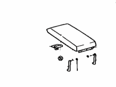 Toyota 58905-03020-B0 Door Sub-Assy, Console Compartment