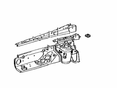 Toyota 53701-03900 Apron Sub-Assy, Front Fender, RH