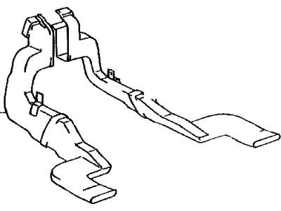 1991 Toyota Camry Air Duct - 87212-03010