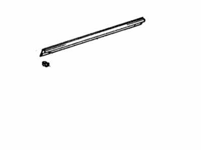 Toyota 75850-09020 MOULDING Assembly,Rocker