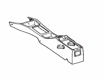 1991 Toyota Camry Center Console Base - 58810-03010-B0