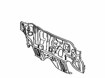 Toyota 55101-03021 Panel Sub-Assembly, Dash