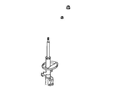 Toyota 48530-A9050 Shock Absorber Assembly Rear Right