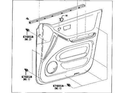 Toyota 67610-48321-A0