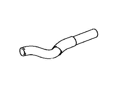 Toyota 16571-20091 Hose, Radiator, Inlet