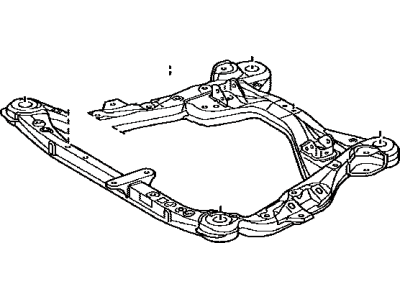 Toyota 51100-48040 Frame Assy, Front