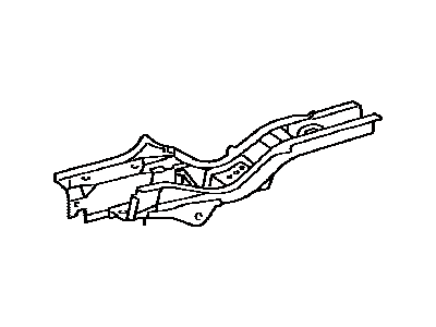 Toyota 57601-48911 Member Sub-Assy, Rear Floor Side, RH