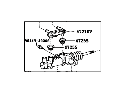 2006 Toyota Highlander Master Cylinder Repair Kit - 47201-48190