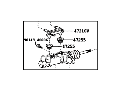 2006 Toyota Highlander Brake Master Cylinder - 47201-48190