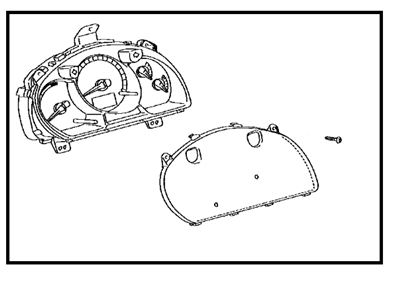 Toyota 83800-48570 Meter Assy, Combination