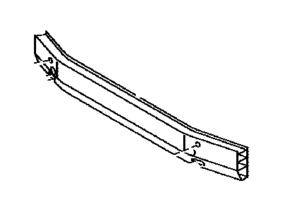 Toyota 52131-48061 Reinforcement, Front Bumper