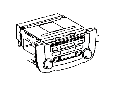 Toyota 86120-48480 Receiver Assembly, Radio