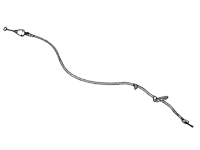 2007 Toyota Highlander Parking Brake Cable - 46430-48100