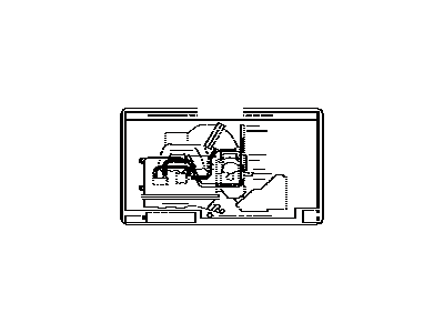 Toyota 17792-20300 Label, Engine Vacuum Hose Information