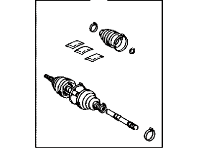 2007 Toyota Highlander Axle Shaft - 43460-09E21