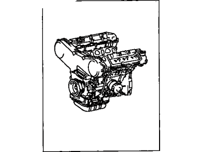 Toyota 19000-20810 Engine Assembly, Partial