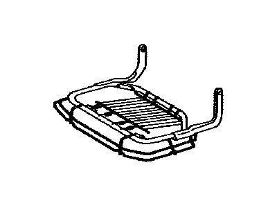 Toyota 71650-48050 Frame Sub-Assy, Rear Seat Cushion, RH