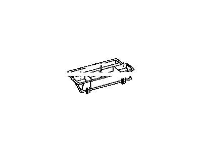 Toyota 55835-48020 Duct, Heater To Register, Center