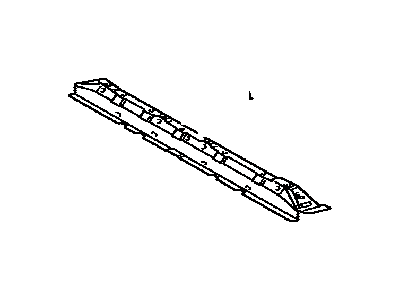 Toyota 57654-48020 Member, Rear Floor Cross