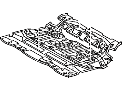 Toyota 58211-48911 Pan, Center Floor