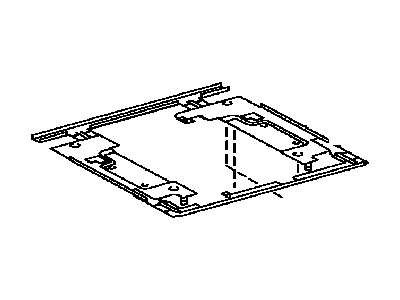 Toyota 86117-48040 Bracket, Multi-Display Controller, A