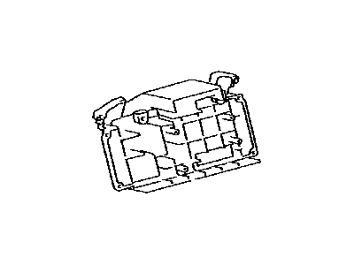 Toyota 55921-48011 Retainer, Heater Control