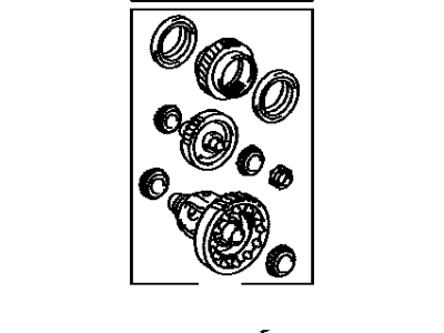 Toyota 41310-48901 Gear Kit,DIFFERENTIA